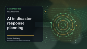 AI in disaster response planning