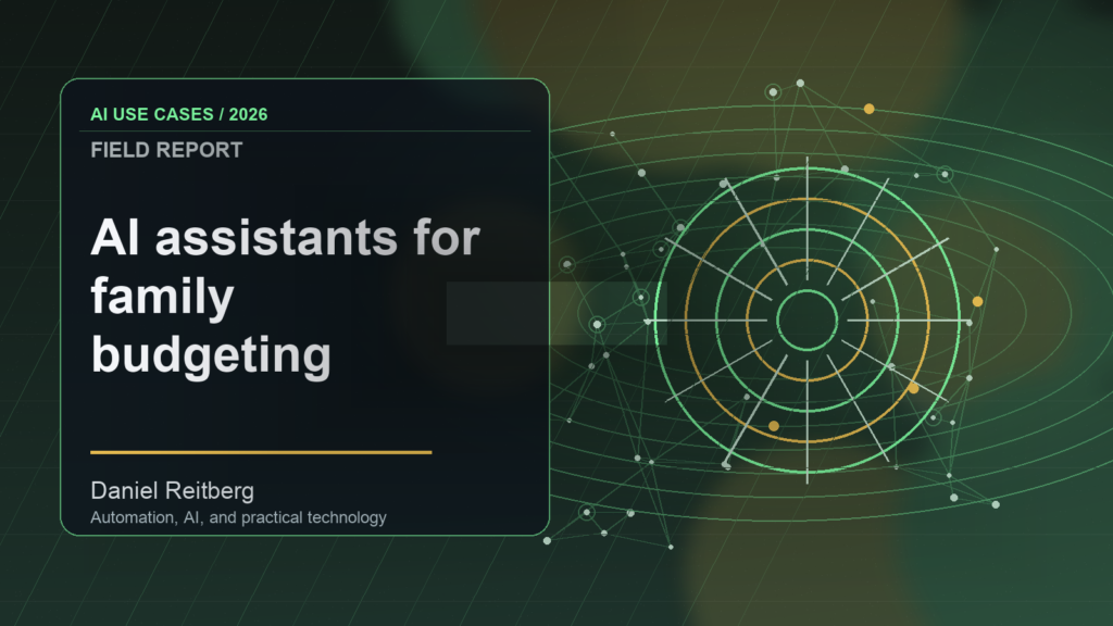 The 2026 Guide to AI assistants for family budgeting