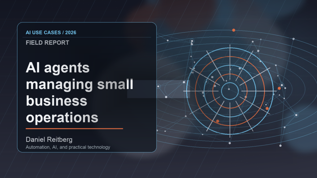 The 2026 Guide to AI agents managing small business operations