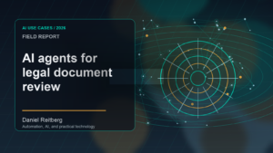 The 2026 Guide to AI agents for legal document review