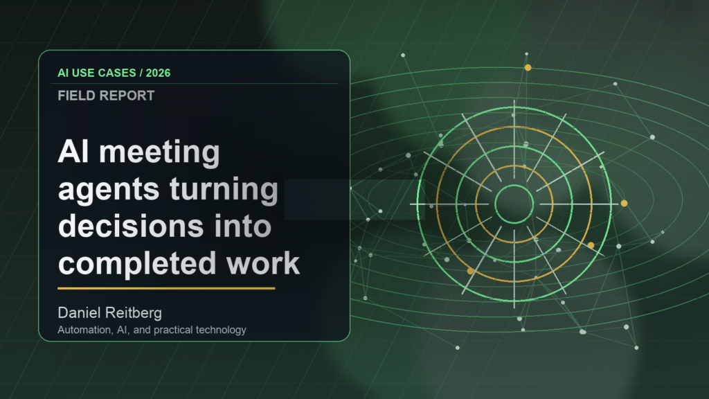 The 2026 Guide to AI meeting agents turning decisions into completed work