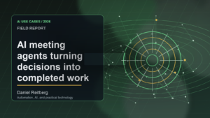 The 2026 Guide to AI meeting agents turning decisions into completed work