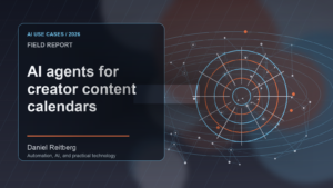 The 2026 Guide to AI agents for creator content calendars