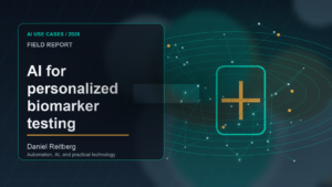 The 2026 Guide to AI for personalized biomarker testing