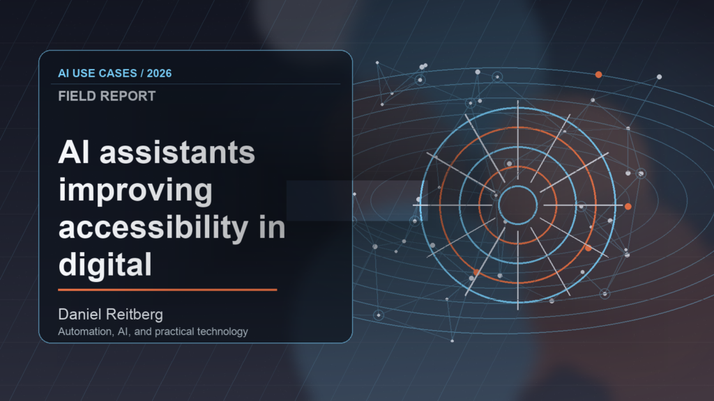 The 2026 Guide to AI assistants improving accessibility in digital workplaces