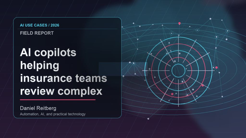 The 2026 Guide to AI copilots helping insurance teams review complex claims