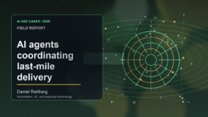 The 2026 Guide to AI agents coordinating last-mile delivery operations