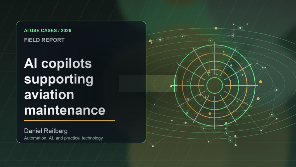 The 2026 Guide to AI copilots supporting aviation maintenance documentation