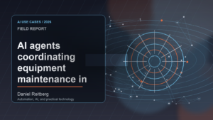 The 2026 Guide to AI agents coordinating equipment maintenance in factories
