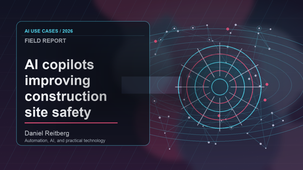 The 2026 Guide to AI copilots improving construction site safety planning